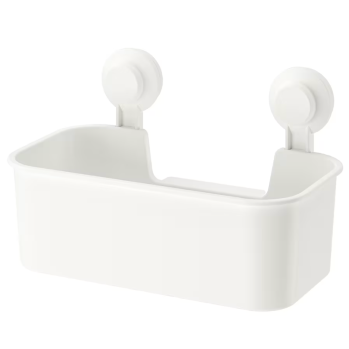 TISKEN Basket with suction cup