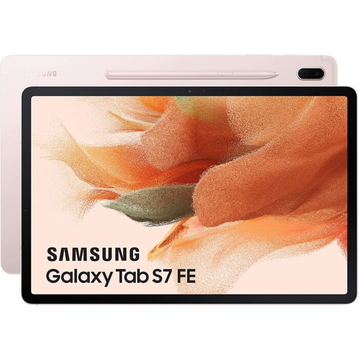 Samsung Galaxy Tab S7 FE - 12.4", 64GB Storage, Wi-Fi, Mystic Pink