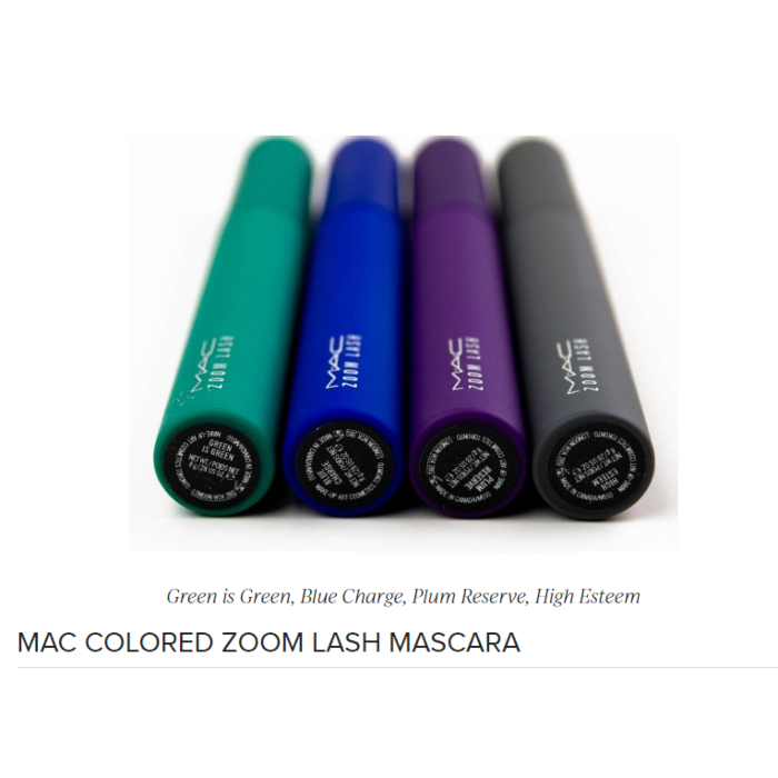 Mac Zoom Lash Mascara Volume Instantane 4g- Shade: High Esteem