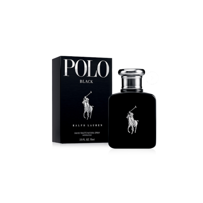 Polo Ralph Lauren Black Eau De Toilette Natural Spray 75ml