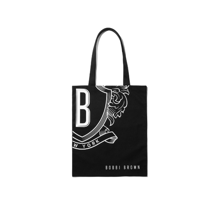 Bobbi Brown Tote Bag Black With Bobbi Brown Logo