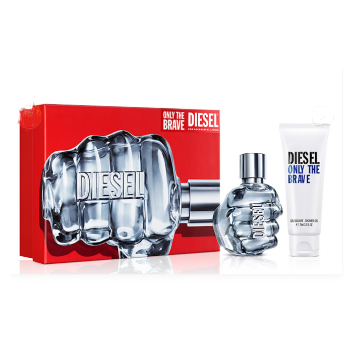 Diesel Only The Brave Eau De Toilette 50ml Gift Set