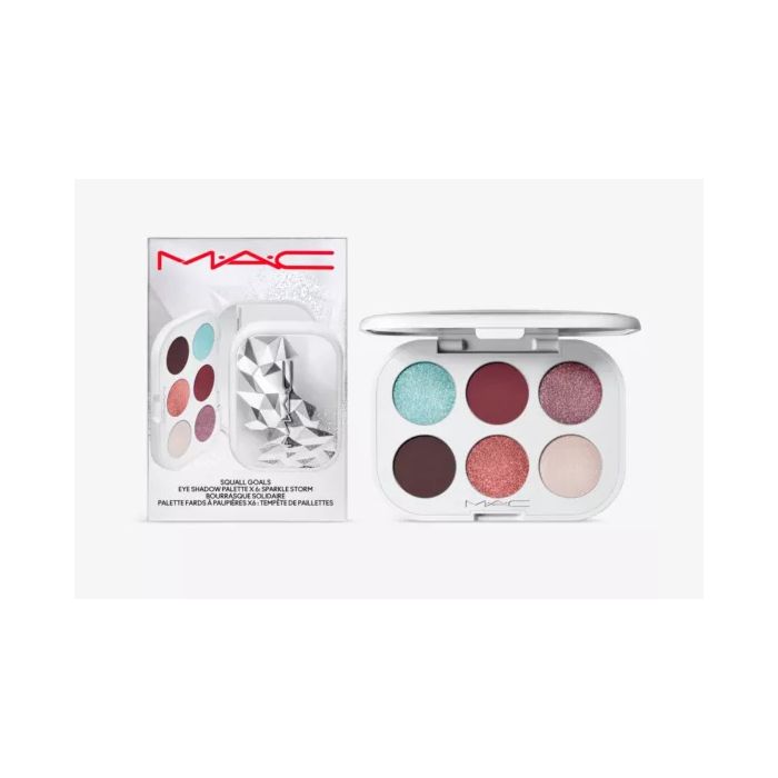 Mac Squall Goals Eye Shadow Palette x 6  Sparkle Storm  6.25g