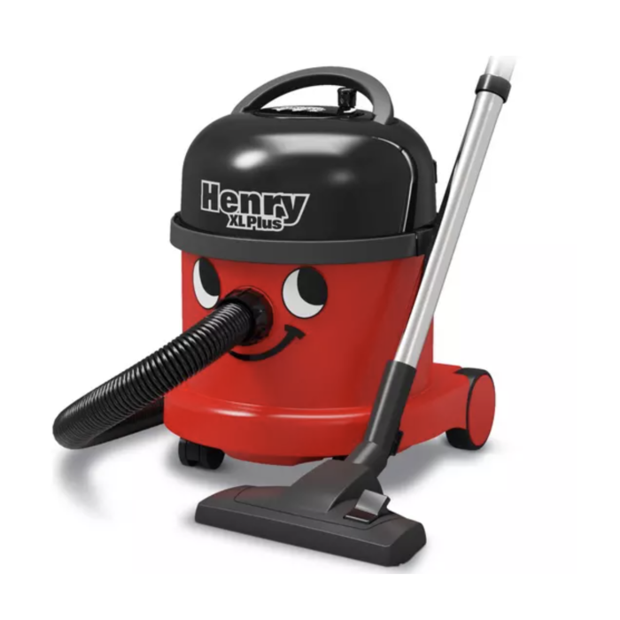 NUMATIC Henry XL Plus Cylinder Vacuum Cleaner - Red/Black 