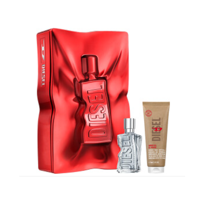 Diesel D by Diesel Eau de Toilette Refillable Spray 50ml Gift Set
