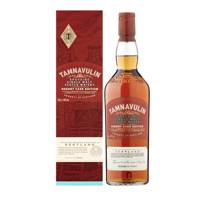 Tamnavulin Speyside Single Malt Sherry Cask Whisky70cl