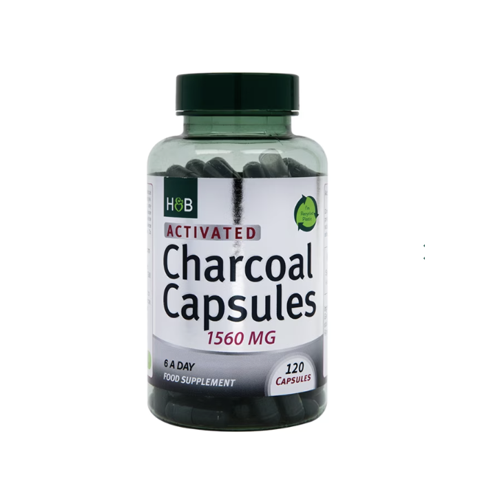 Holland & Barrett Activated Charcoal 120 Capsules