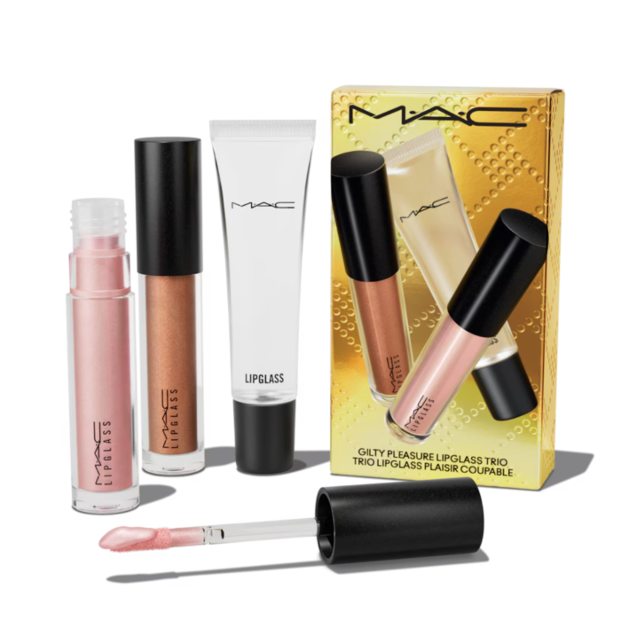 Mac Gilty Pleasure Lipglass Trio