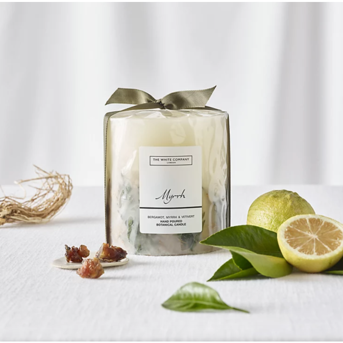 The White Company Myrrh Botanical Candle Medium 725g
