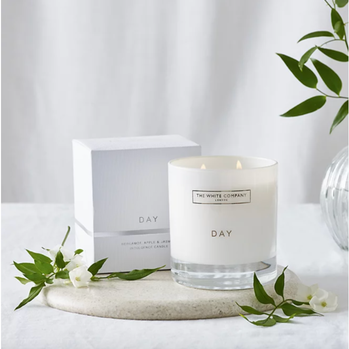 The White Company London Day Luxury Candle 280g