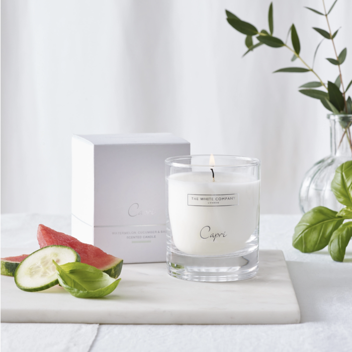 The White Company Capri Signature Candle 140g