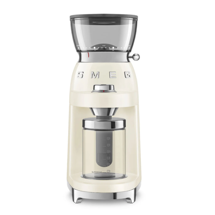 SMEG 50's Style Electric Coffee Grinder, Cream
