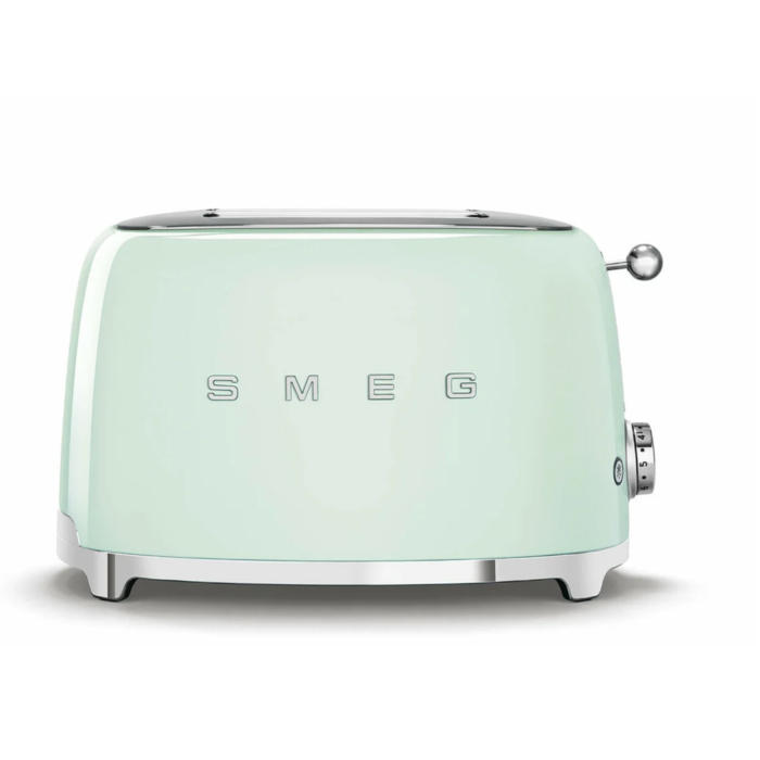 SMEG 50's Style 2 Slice, 2 Slot Toaster Gloss Pastel Green