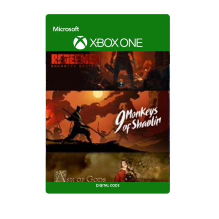 9 Monkeys of Shaolin + Ash of Gods + Redeemer: Bundle