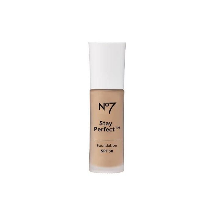 No7 Stay Perfect Foundation SPF30 30ml - Shade: Warm Ivory