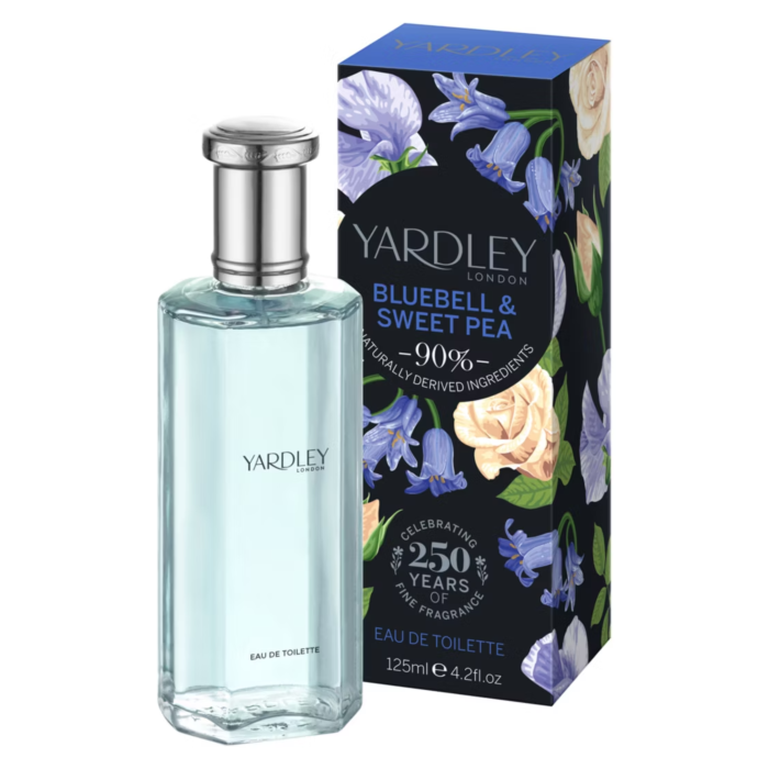 Yardley London Bluebell & Sweetpea Eau De Toilette 125ml