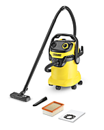 Karcher WD5 Multi Purpose Vacuum Cleaner - Black/Yellow