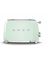 SMEG 50's Style 2 Slice, 2 Slot Toaster Gloss Pastel Green