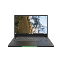 Lenovo IdeaPad 5 Chromebook Laptop, Intel Core i3 Processor, 4GB RAM, 128GB SSD, 14" Full HD, Storm Grey