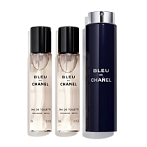 Chanel Bleu de Chanel Refillable Eau De Toilette Travel Spray, 3 x 20ml