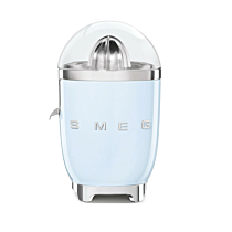 SMEG 70w, Manual Pressure Juice Extraction Retro 50's Style Design in Pastel Blue